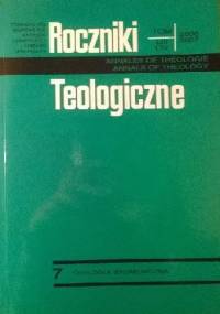 Roczniki Teologiczne 2006-2007, tom LIII-LIV, zeszyt 7. Teologia Ekumeniczna