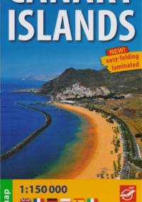 Wyspy Kanaryjskie. Mapa turystyczna 1:150 000 - praca zbiorowa