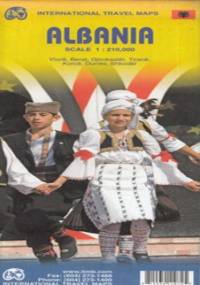 Albania. Mapa ITMB 1:210 000