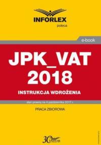 JPK_VAT 2018 Instrukcja wdrożenia - Pl Infor