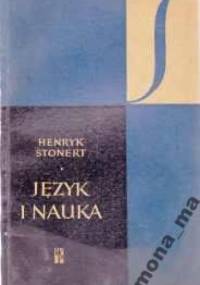 Język i nauka - Henryk Stonert