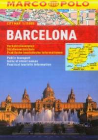 Barcelona. Mapa Marco Polo 1:15 000