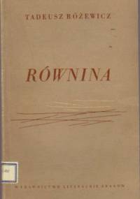 Równina - Tadeusz Różewicz