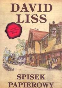 Spisek papierowy - David Liss
