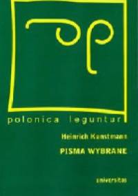 Pisma wybrane - Heinrich Kunstmann