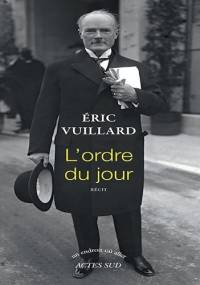L'ordre du jour - Eric Vuillard