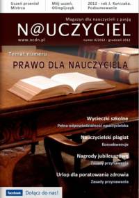 N@uczyciel. Magazyn dla nauczycieli z pasją, nr 6/2012 - Redakcja magazynu N@uczyciel