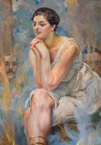 Jacek Malczewski w zbiorach Lwowskiej Galerii Sztuki : [wystawa dzieł Jacka Malczewskiego ze zbiorów Lwowskiej Galerii Sztuki - Jacek Malczewski