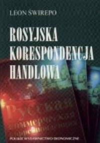 Rosyjska korespondencja handlowa - Świrepo Loen