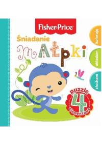 Śniadanie małpki. Fisher Price Puzzle - Anna Wiśniewska