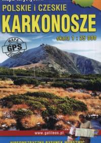 Polskie i czeskie Karkonosze. Mapa turystyczna. 1:25 000 Studio Plan
