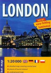 London plan miasta 1:20000 - praca zbiorowa