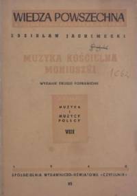 Muzyka kościelna Moniuszki - Zdzisław Jan Jachimecki