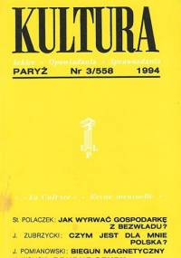 Kultura Nr3/558 1994 - Redakcja pisma Kultura