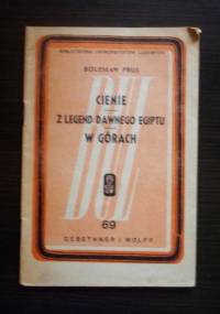 Cienie. Z legend dawnego Egiptu - Bolesław Prus
