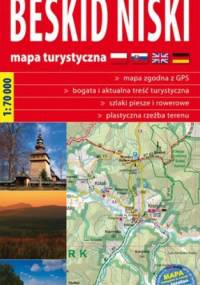Beskid Niski. Mapa turystyczna. 1:70 000 ExpressMap