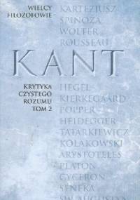 Krytyka czystego rozumu t. 2 - Immanuel Kant