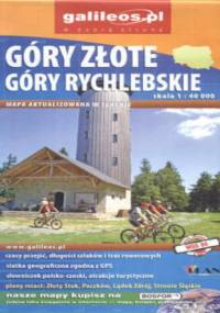 Góry Złote. Góry Rychlebskie. Mapa [Galileos\
