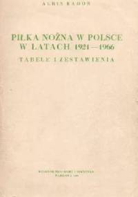 Piłka nożna w Polsce w latach 1921-1966. Tabele i zestawienia - Albin Radoń