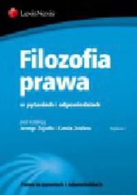 Filozofia prawa w pytaniach i odpowiedziach - Jerzy Zajadło, Kamil Zeidler