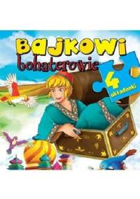 Bajkowi bohaterowie. 4 układanki - Anna Wiśniewska