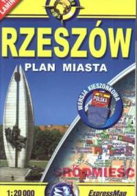 Rzeszów plan miasta. Laminowany. 1:22 000 ExpressMap