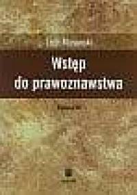 Wstęp do prawoznawstwa - Lech Morawski