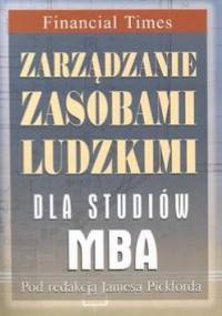 Zarządzanie zasobami ludzkimi dla studentów MBA - James Pickford