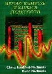 Metody badawcze w naukach społecznych - David Nachmias, Chava Frankfort-Nachmias