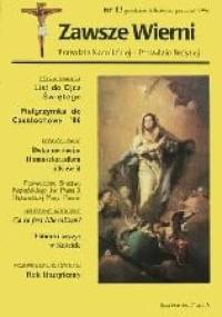 Zawsze wierni, czerwiec 1996 - Redakcja pisma Zawsze wierni