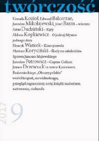 Twórczość nr 9 / 2017