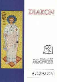 Diakon nr 9-10/2012-2013 - Redakcja rocznika Diakon