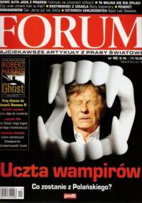 Forum, nr 40 (2302) / 5.10-11.10.2009 - Redakcja pisma Forum