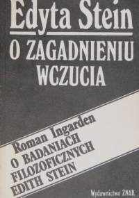 O zagadnieniu wczucia - Edyta Stein