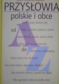 Przysłowia polskie i obce - Danuta Masłowska, Włodzimierz Masłowski
