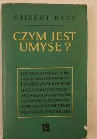 Czym jest umysł? - Gilbert Ryle