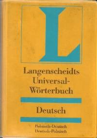 Uniwersalny słownik polsko-niemiecki niemiecko-polski - Langenscheidt
