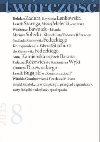 TWÓRCZOŚĆ nr 8 - 2015 - Redakcja miesięcznika Twórczość