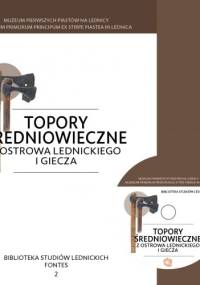 Topory średniowieczne z Ostrowa Lednickiego i Giecza