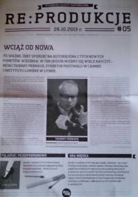 Re:produkcje:studencka gazeta festiwalowa, 26.10.2013 - redakcja Re:produkcji