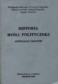 Historia myśli politycznej. Antologia tekstów
