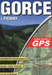 Gorce i Pieniny 1:50000, mapa laminowana zgodna z GPS