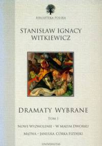 Dramaty wybrane. Tom 1-2 - Stanisław Ignacy Witkiewicz