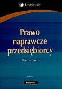 Prawo naprawcze przedsiębiorcy - Rafał Adamus