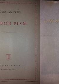 Wybór pism - Bolesław Prus