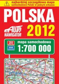Polska. Mapa samochodowa. 1:700 000 KOMPAS