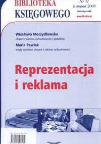 Reprezentacja i reklama - Wiesława Moczydłowska, Maria Pawlak