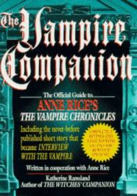 The Vampire Companion - Katherine Ramsland