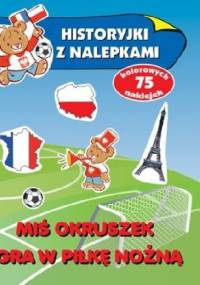 Miś Okruszek gra w piłkę nożną. Historyjki z nalepkami - Anna Wiśniewska