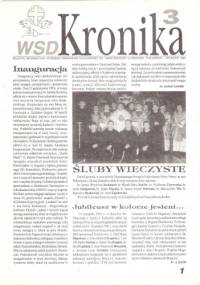 WSD Kronika, październik-grudzień 1993 - bracia klerycy WSD OO. Franciszkanów
